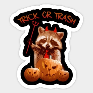 trick-or-trash Sticker